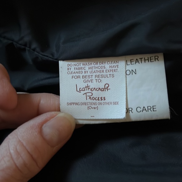 Vintage 80s Leather Jacket - Picture 10 of 14